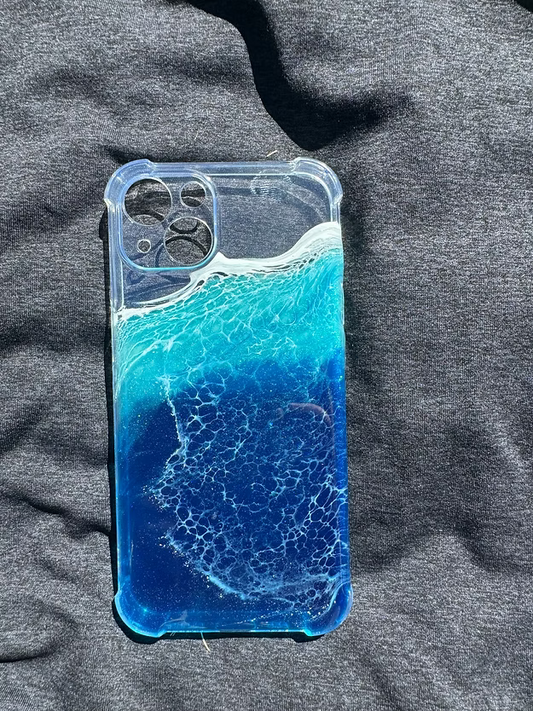 Midnight Ocean Wave iPhone Premium Case