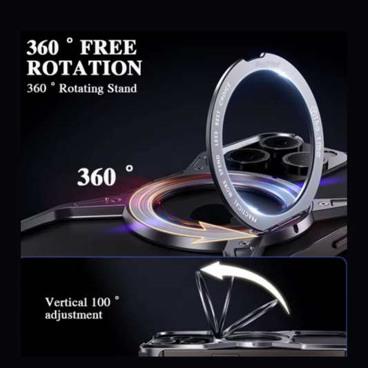 Luxury Aluminum Alloy Frameless Magsafe Phone Case for IPhone