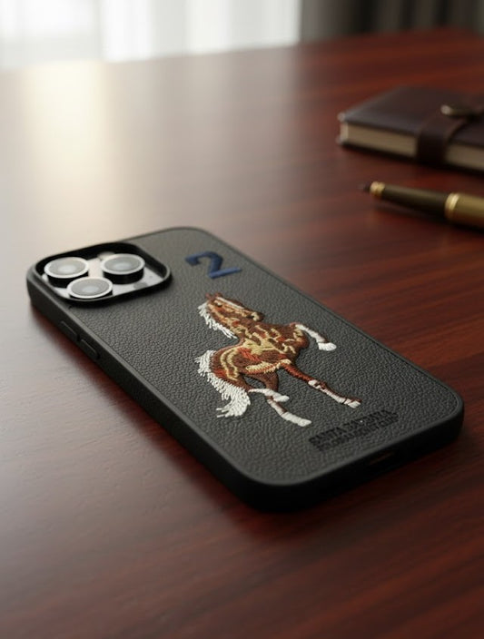 Heritage Horse StitchFive Leather Case